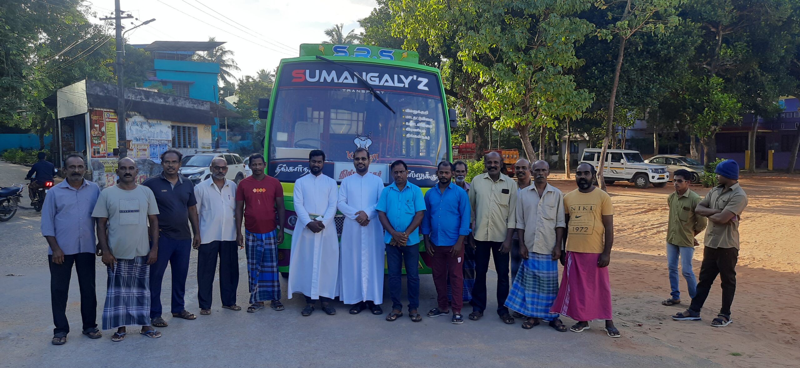 மாடத்தட்டுவிளை புனித செபஸ்தியார் ஆலயம் பகுதிக்கு மினி பஸ் இயக்கம்