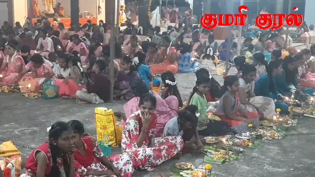 குளுமைக்காடு ஸ்ரீ பிரம்ம சக்தி அம்மன் திருக்கோயில் கொடை விழாவில் 1008 திருவிளக்கு பூஜை